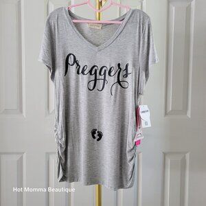 Women’s Maternity V-Neck Tee